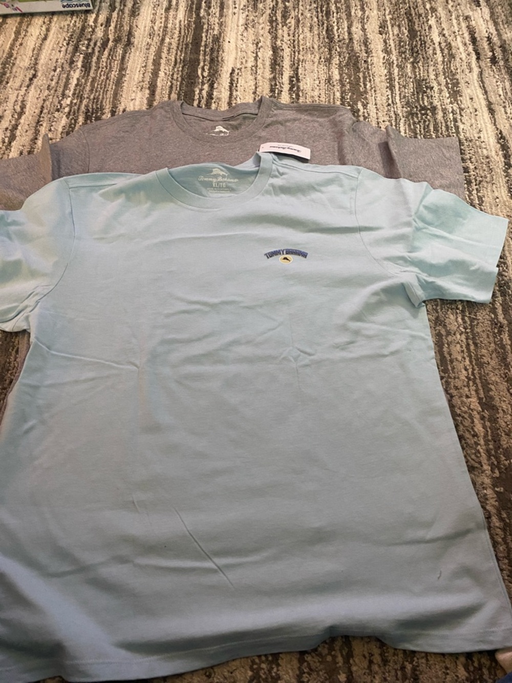 2 Mens Tommy Bahama t shirts size xl. 1 new with tags